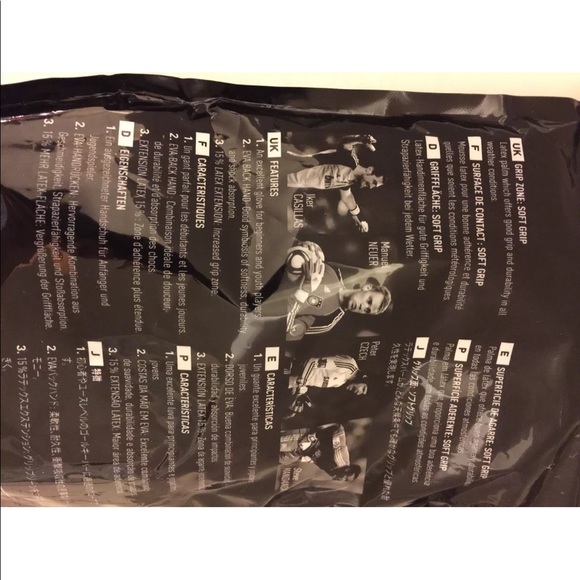 Adidas Football Gloves Adult Sz 10 X Training Soft Grip Neon Orange Striped - Picture 5 of 6